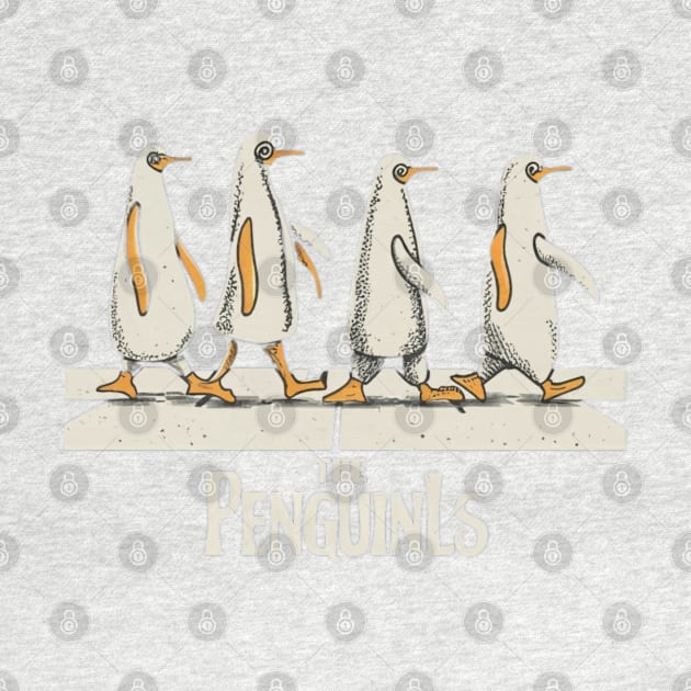 The penguin-Ls - Abbey Road by Aldrvnd